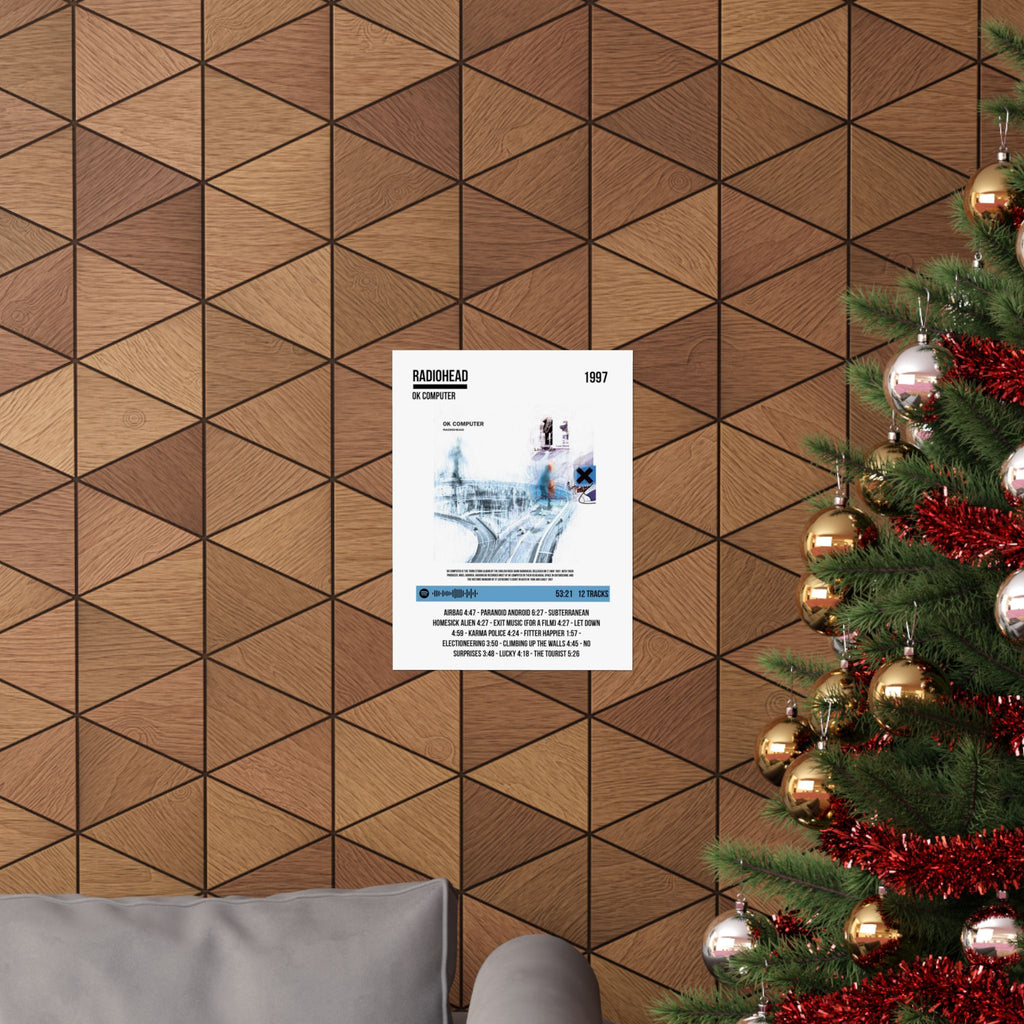 Radiohead OK Computer Poster (Matte)