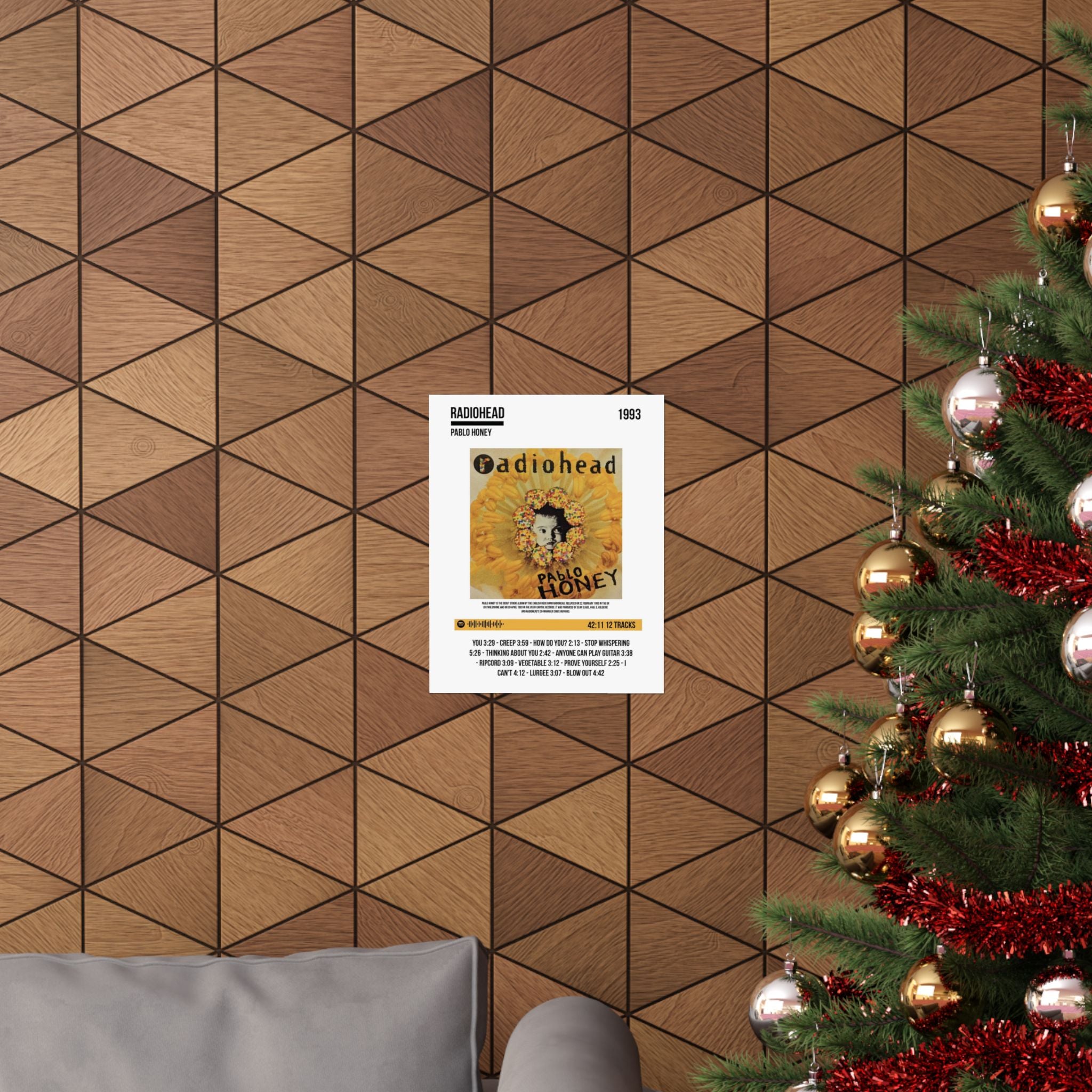 Radiohead Pablo Honey Album Poster (Matte)