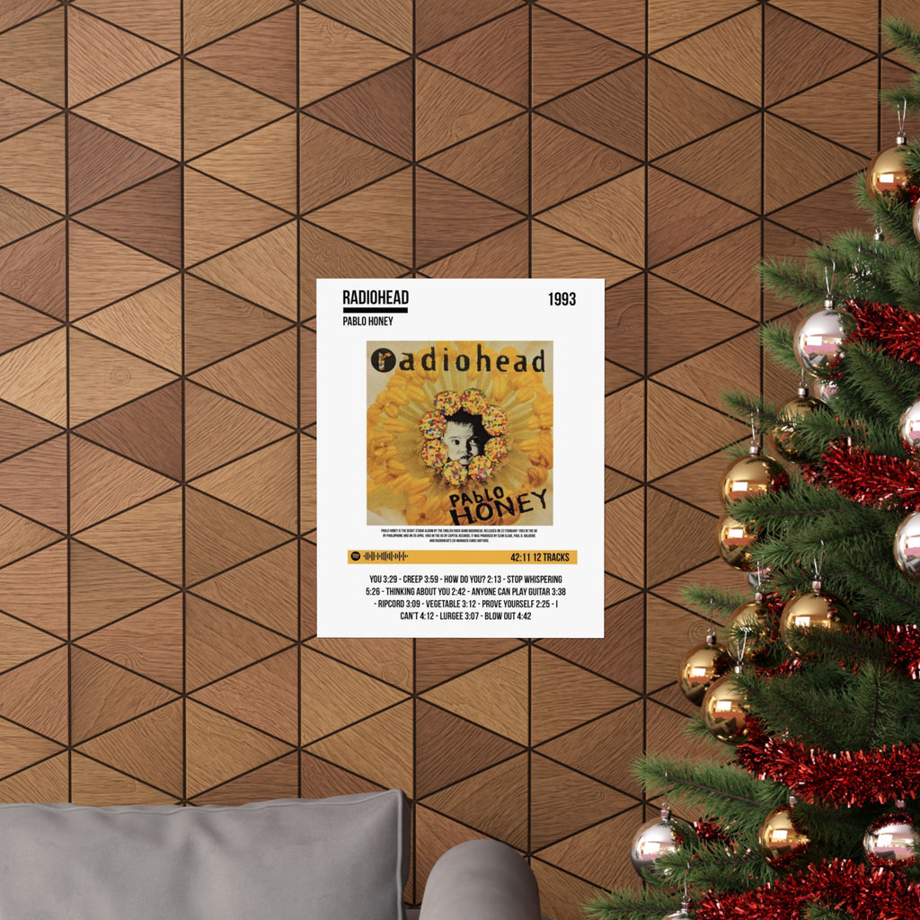 Radiohead Pablo Honey Album Poster (Matte)