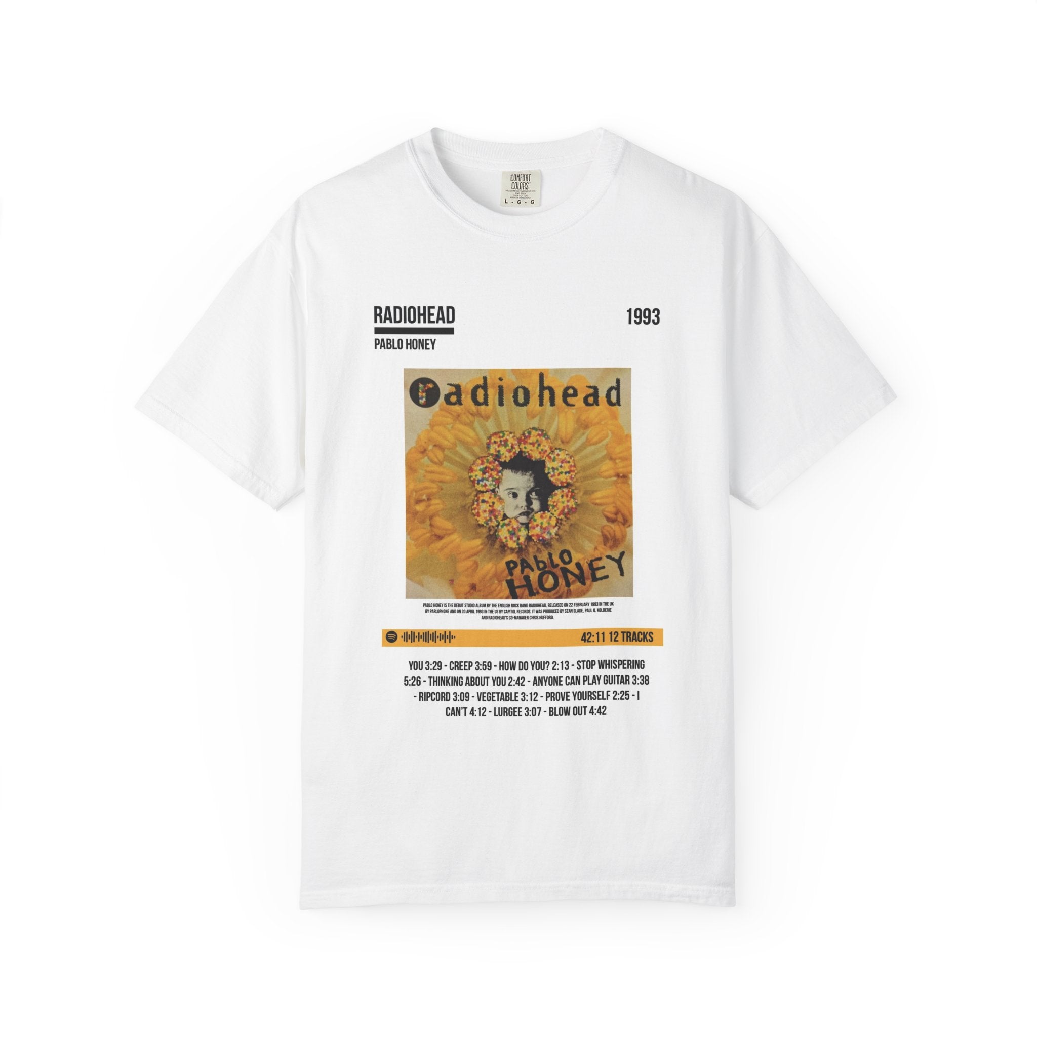 Radiohead Pablo Honey Tee