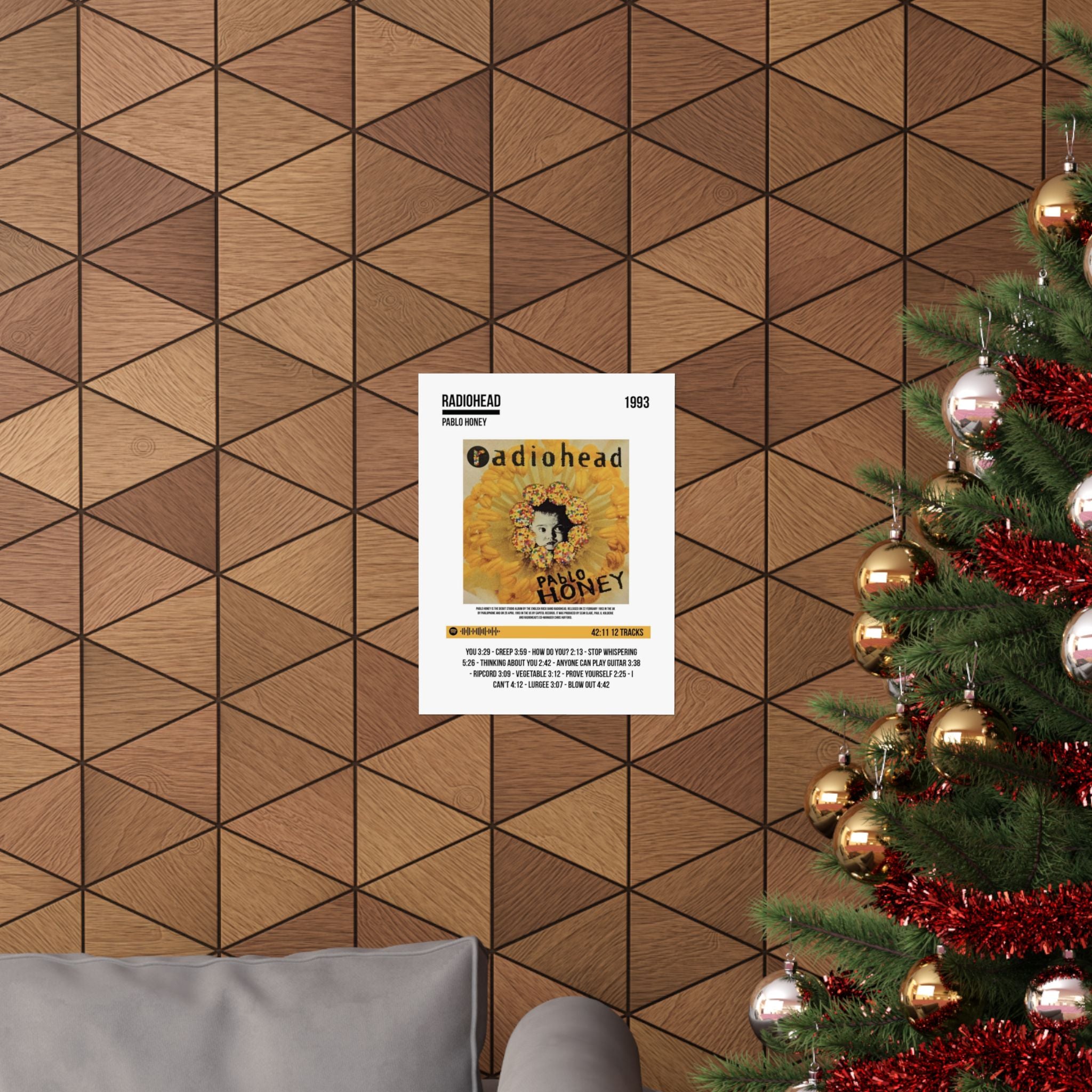 Radiohead Pablo Honey Album Poster (Matte)
